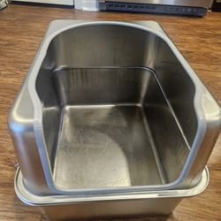 Stainless Steel Litter Box 