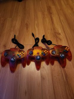 (3) x N64 controllers, USB