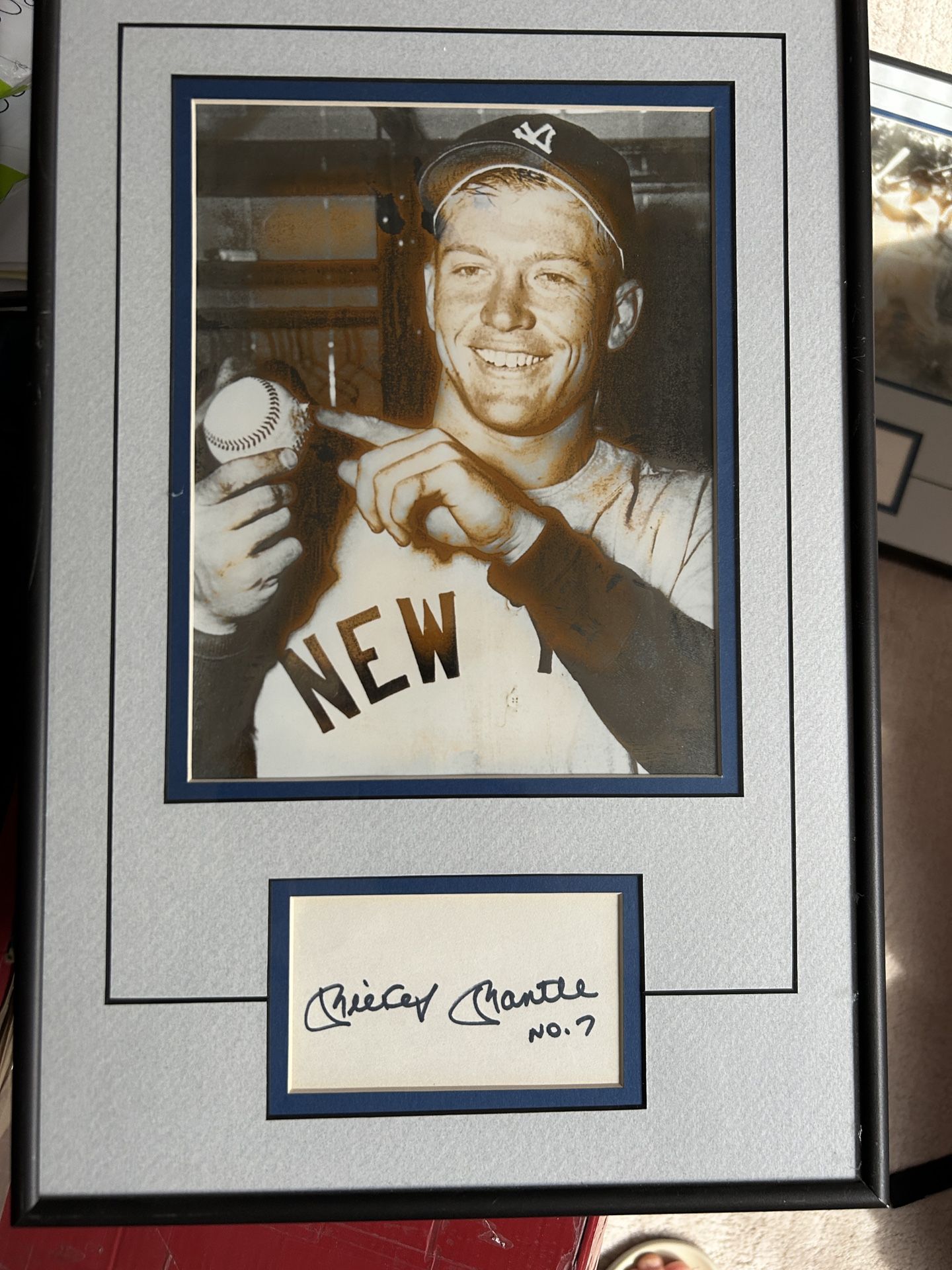 Mickey Mantle Autograph