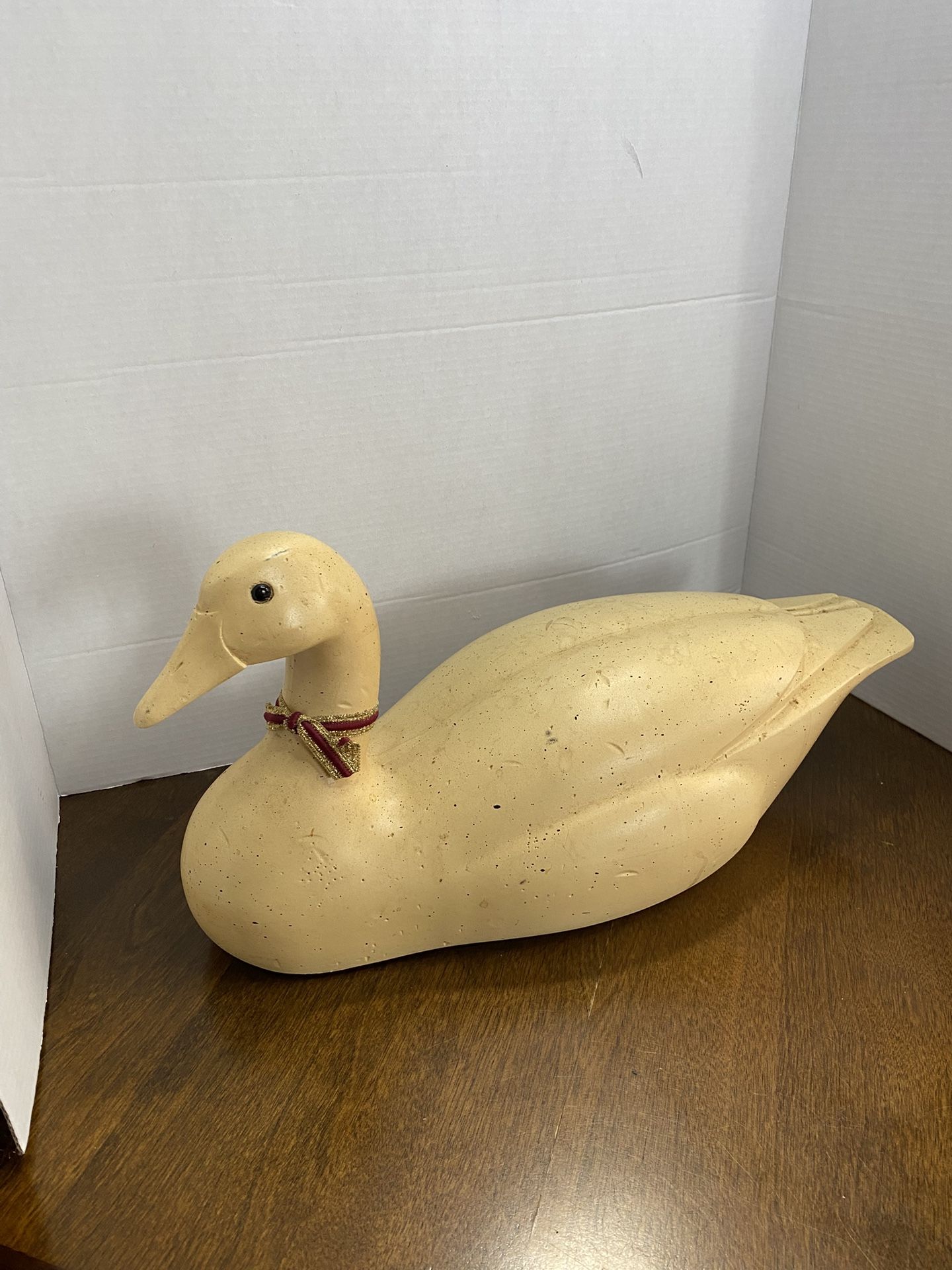 Vintage Wood Hand Carved Duck Decoy Numbered “4021”