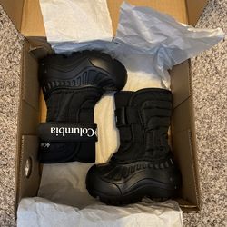Columbia Powderbug Snowlite Strap Boot Toddler Sz 5
