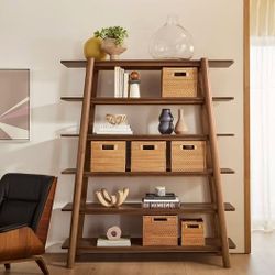 West Elm Walnut Calgary Bookshelf 60"