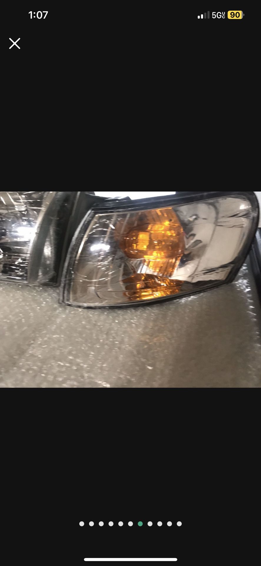 NEW Headlight Set Toyota Corolla 96-98