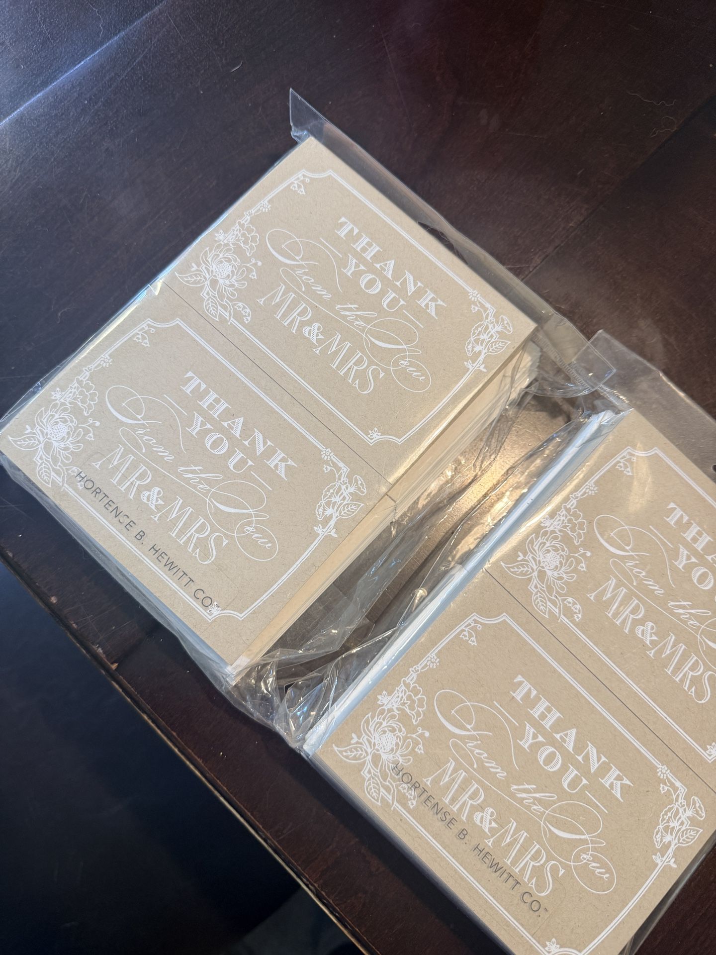 Thank You Wedding Cards