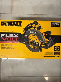 DEWALT FLEXVOLT 60V MAX 7-1/4 in. Circular Saw with Brake (Tool Only)DCS578