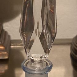 Vintage Crystal Perfume Decanter Bottle