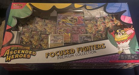 Pokemon Ascended Heroes Focused Fighters Premium Collection