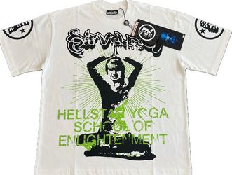 Hellstar T-shirt Green size M