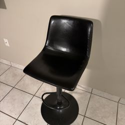 Bar Stools Black Set Of 4