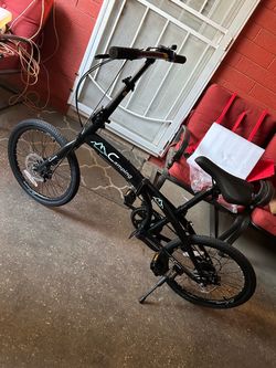 MC Camping Folding Bike Black