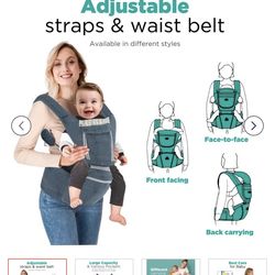 Baby Carrier With Waist Belt