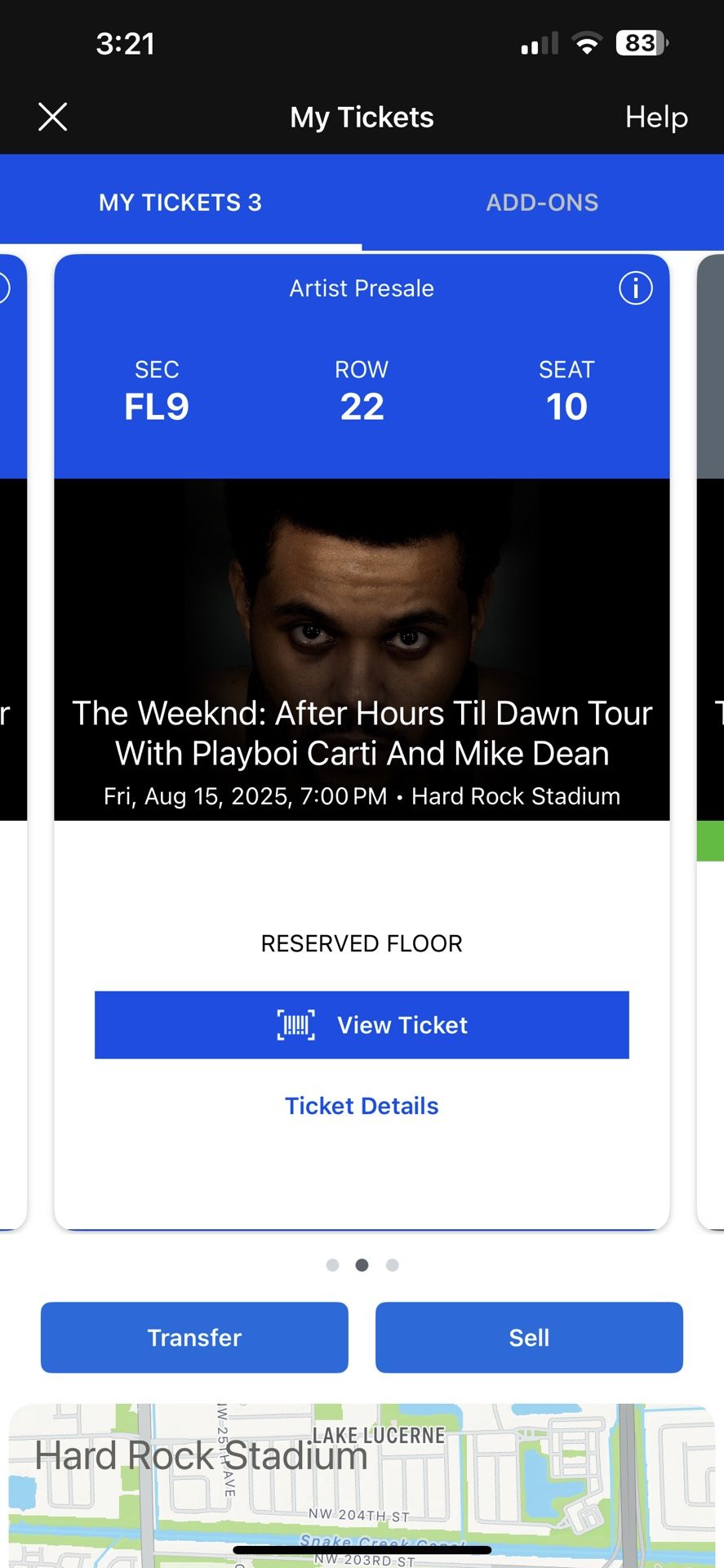The Weeknd Concert Tickets Price Is Per Ticket