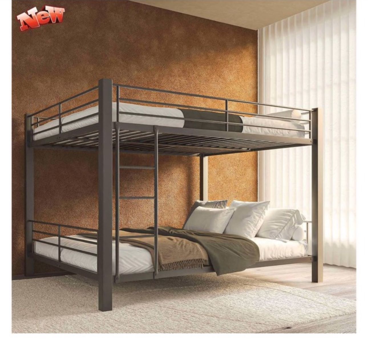 Metal Queen Bunk Bed