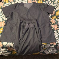 Plus Size Jogger Scrub Set