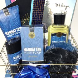 ✨ New "Manhattan Night Cap" Men's Bath & Body Works Gift 🎁 Set