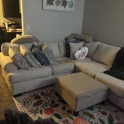 Cream Sectional