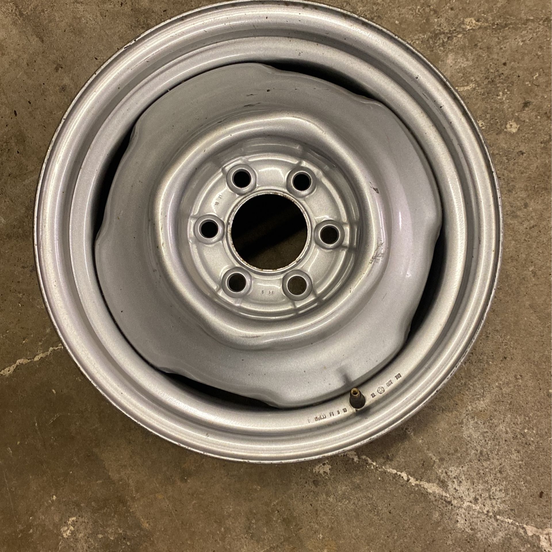 15” steel Rim
