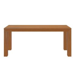 Modern Dining table(color : Pecan) - brand new