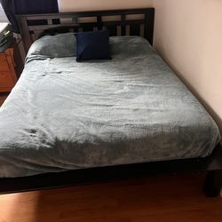 Queen Bed Frame - Solid Wood