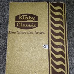 Vintage NOS Kirby Classic Omega Accessories in Original Box
