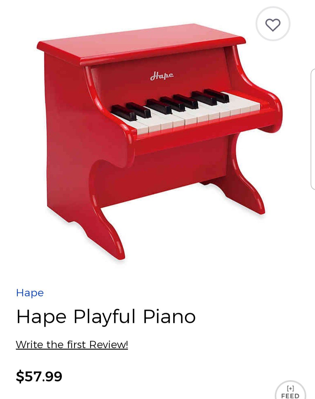 Hape playful piano