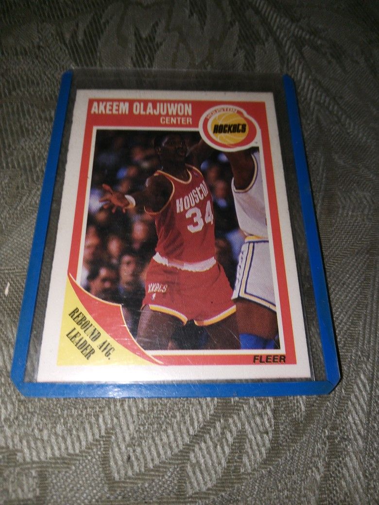 Akeem Olajuwon Card