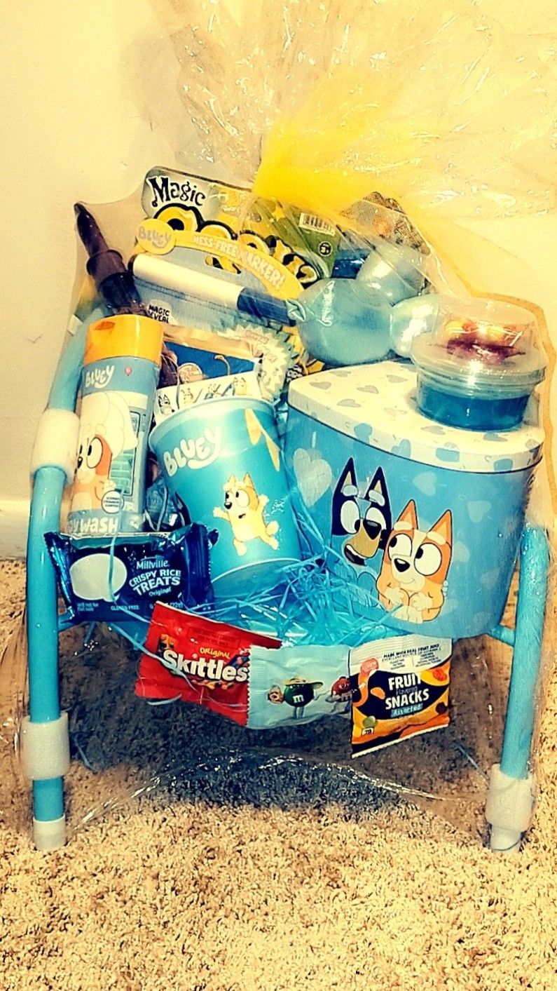 Bluey Easter Basket Chair