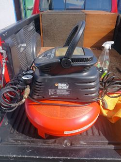 Black & decker pancake compreser