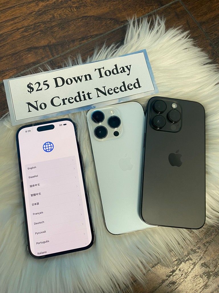 Apple iPhone 14 Pro -PAYMENTS AVAILABLE-$1 Down Today 