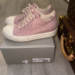 Used authentic In Excellent Condition Pink Size 8 Rick Owen 