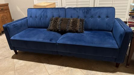 Couch/ Folds Out To Fotón Blue