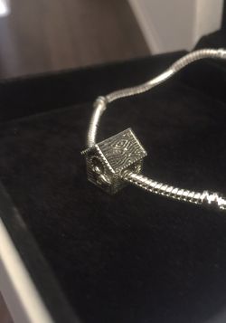 Birdhouse charm for Pandora bracelet