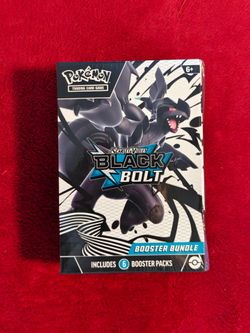 Black Bolt Booster Bundle Pokemon