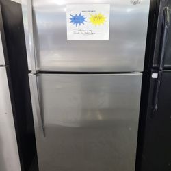 🇺🇸4th Of July Sale! Whirlpool 21cuft Stainless Steel Fridge-Warranty Included 