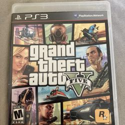 Grand Theft Auto 5 PlayStation 3 (read Description)