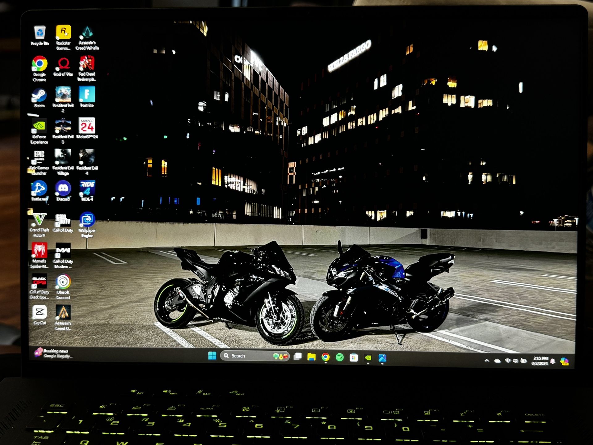 ROG Zephyrus Gaming Laptop RTX 4070