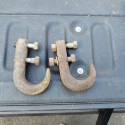 Tow hooks  Bed Liner Hooks