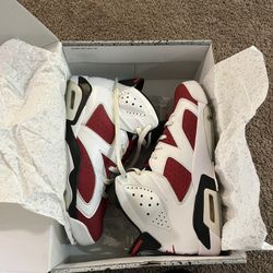 jordan 6 carmine 