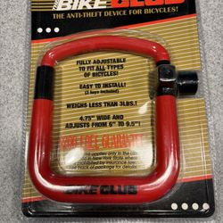 New Bike Club Lock