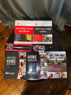 Home Inspection Study Books & Tools