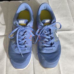 Nike Women's Flex 2015 Run Walking Running Shoes Size 8.5 Chalk Blue