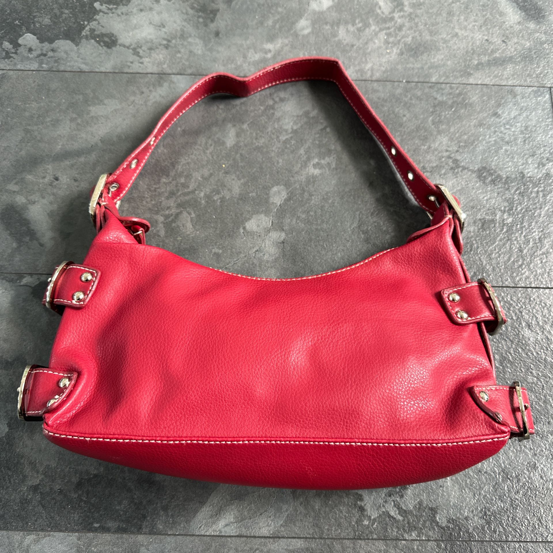 St. John's Bay Red Shoulder Bag