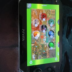 Playstation psvita with hundreds of games