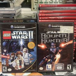 Star Wars Gamecube Game Lot 