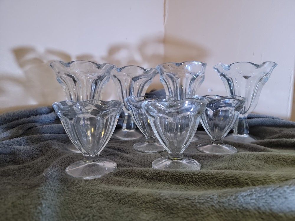 ice cream cup sets 4 big and 4 small
