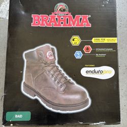 Brown Work/winter Boots 