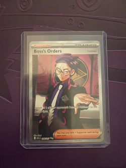 Boss’s Orders 256/217 from Pokemon ME Ascended Heroes