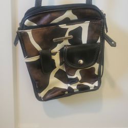 Animal Print Cross Boday Purse 