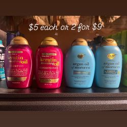 OGX Shampoo and Conditioner $5 each 
