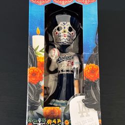 Dodgers Dia De Los Muertos  Sugar Skull Bobblehead 2024 SGA 